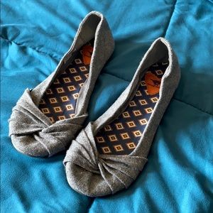 Rocket dog gray ballet flats